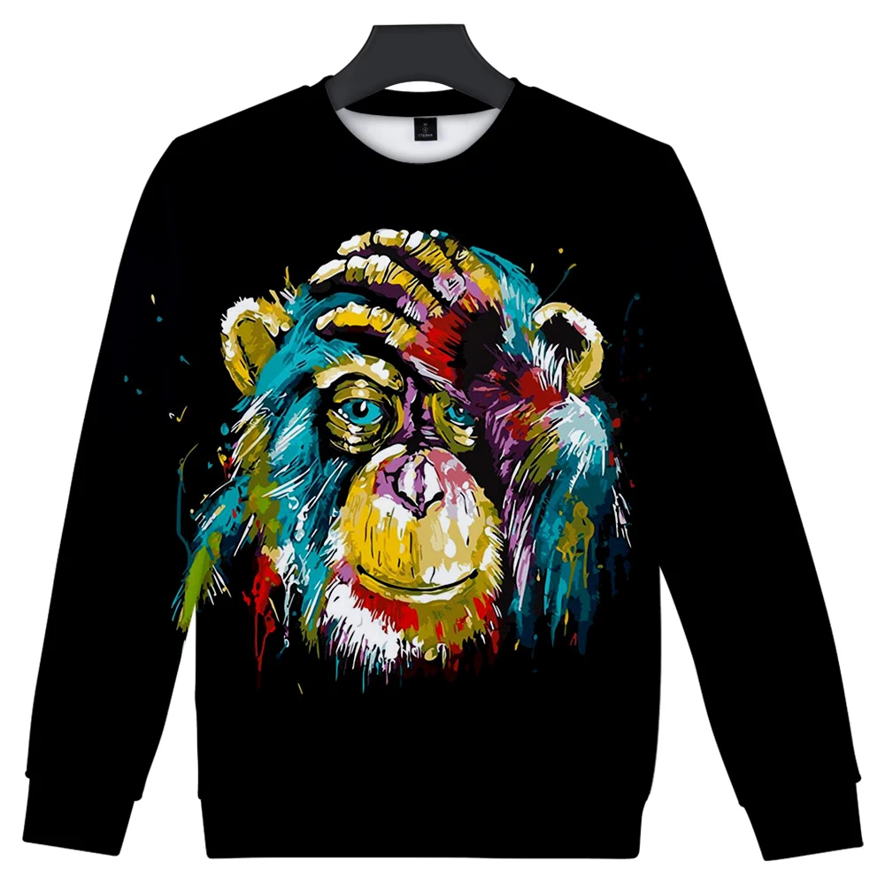 Luxury Classic Men/women Fashion Chimpanzee Sweatshirt Capless Autumn Sweatshirt Humor Chimpanzee 3D Print Hatless Sweatshirt
Luxury Classic Men/women Fashion Chimpanzee Sweatshirt Capless Autumn Sweatshirt Humor Chimpanzee 3D Print Hatless Sweatshirt