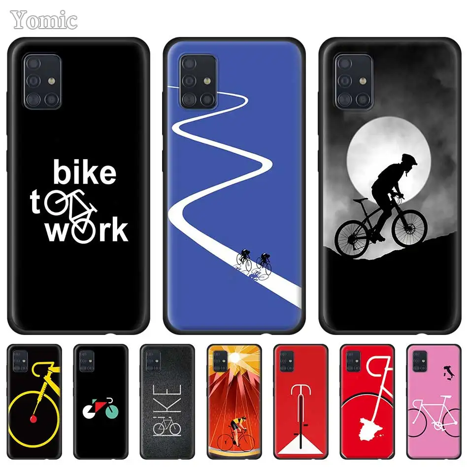 Silicone Case for Samsung Galaxy A50 A51 A70 A71 A10 A20 E A30 S A40 A60 A80 Black Soft Phone Cover BIKE CYCLING
Silicone Case for Samsung Galaxy A50 A51 A70 A71 A10 A20 E A30 S A40 A60 A80 Black Soft Phone Cover BIKE CYCLING