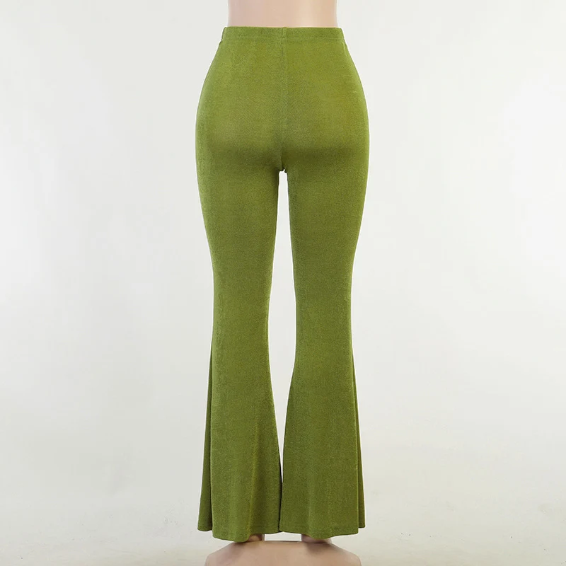 Autumn Cute Fashion SML Slim Solid Color Show Body High Waist Woman Casual Knitted Skinny Pants Lady Flare Trousers Streetwear
Autumn Cute Fashion SML Slim Solid Color Show Body High Waist Woman Casual Knitted Skinny Pants Lady Flare Trousers Streetwear