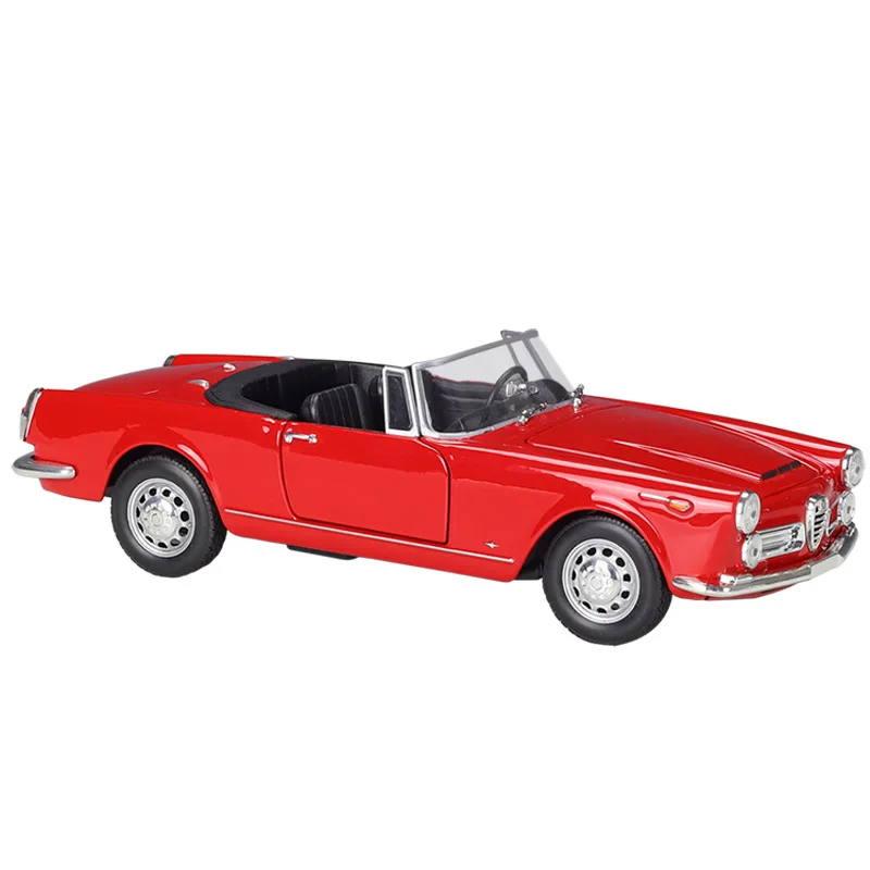 WELLY 1:24 Alfa Romeo 2600 Spider Alloy литой под давлением автомобиль NEX новые исследования моделей посылка коллекционная игрушка
WELLY 1:24 Alfa Romeo 2600 Spider Alloy литой под давлением автомобиль NEX новые исследования моделей посылка коллекционная игрушка