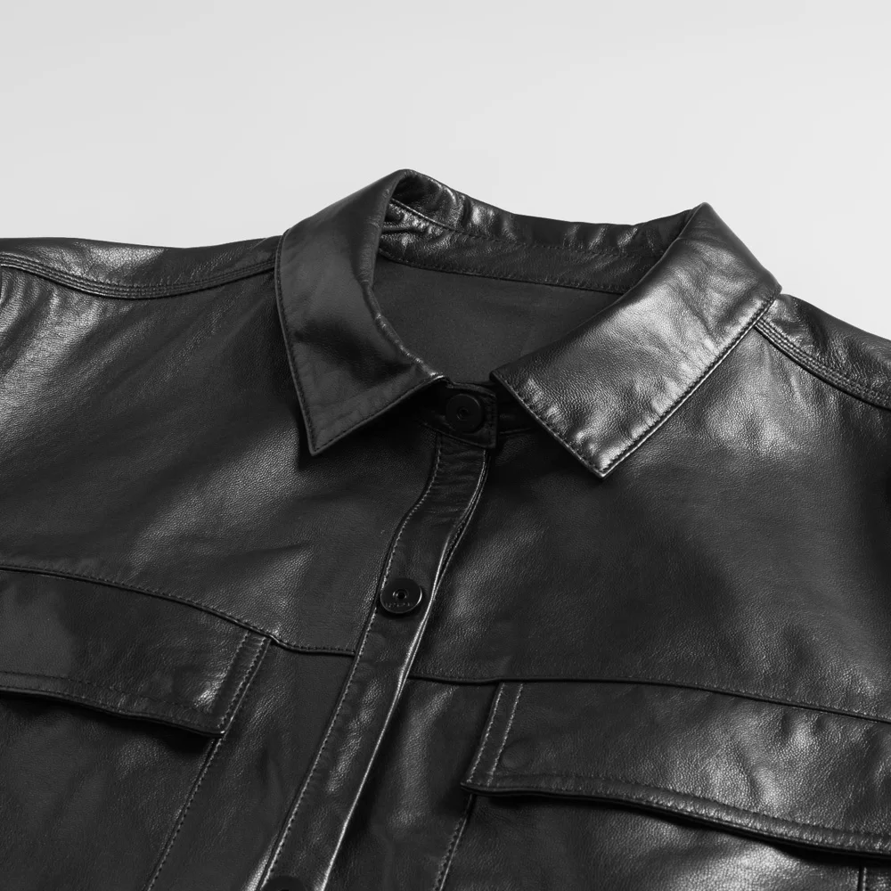 New Classic 2021 Men Genuine Leather Jacket Autumn Spring Real Sheepkin Coat
New Classic 2021 Men Genuine Leather Jacket Autumn Spring Real Sheepkin Coat