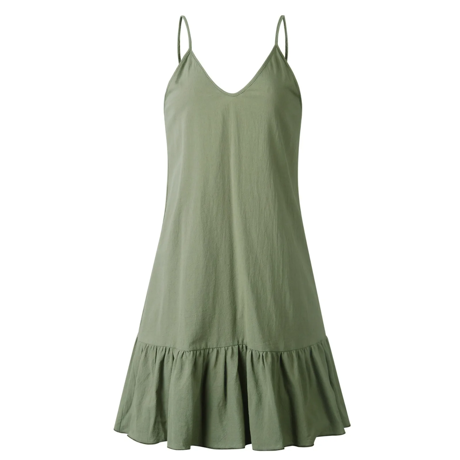 2021 Summer Dress Zaraing-Style Za Sheining Vadiming Female Solid V-Neck Sleeveless Spaghetti Strap Mini Dress Dropshipping
2021 Summer Dress Zaraing-Style Za Sheining Vadiming Female Solid V-Neck Sleeveless Spaghetti Strap Mini Dress Dropshipping