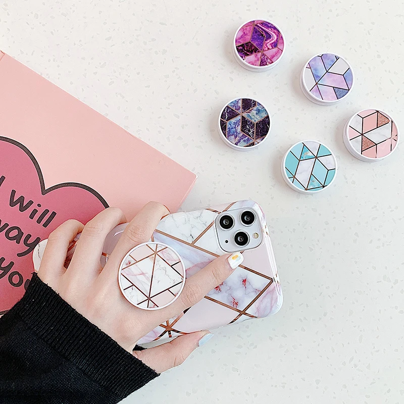 Fashion Joining Together Geometric Pattern Phone Airbag Bracket Foldable Bracket korean Style Marble Pattern For Phone general
Fashion Joining Together Geometric Pattern Phone Airbag Bracket Foldable Bracket korean Style Marble Pattern For Phone general
