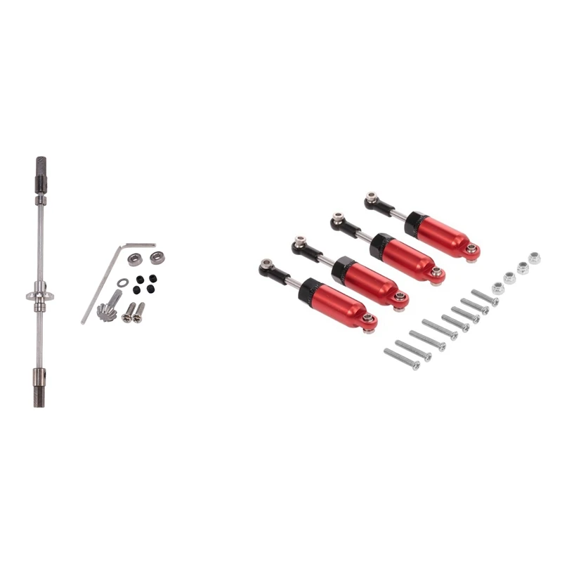 Metal Rear Axle Upgrade Parts For Wpl B14 B24 B16 C14 C24 With 4Pcs Alloy Shock Absorber For WPL 1:16 Henglong
Metal Rear Axle Upgrade Parts For Wpl B14 B24 B16 C14 C24 With 4Pcs Alloy Shock Absorber For WPL 1:16 Henglong