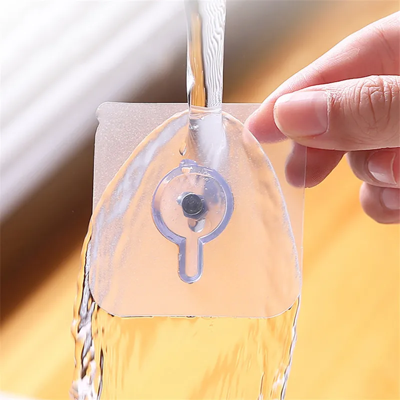 6Pcs PVC Strong Adhesive Nails Wall Poster Seamless Wall Hook Waterproof Durable Transparent Kitchen Bathroom Screw Hook Hanger
6Pcs PVC Strong Adhesive Nails Wall Poster Seamless Wall Hook Waterproof Durable Transparent Kitchen Bathroom Screw Hook Hanger