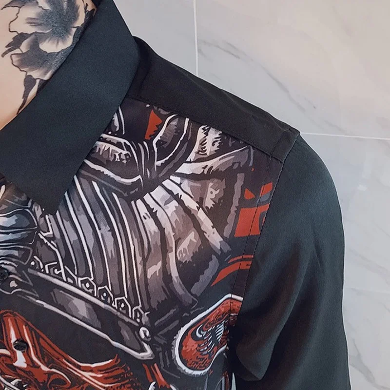 Men's Korean Shirts 2021 New Long Sleeve Casual Shirt Slim Fit Vintage Chemise Homme Fashion Male Clothing Hip Hop Streetwear 
Men's Korean Shirts 2021 New Long Sleeve Casual Shirt Slim Fit Vintage Chemise Homme Fashion Male Clothing Hip Hop Streetwear