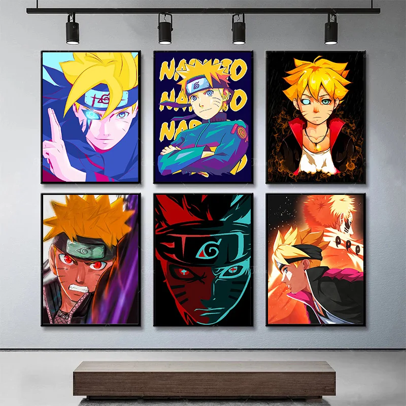 Japanese Anime Naruto Boruto Uzumaki Canvas Posters Kyubi Chakra Wall Art Print Painting Mural Children Room Home Decor Cuadros
Japanese Anime Naruto Boruto Uzumaki Canvas Posters Kyubi Chakra Wall Art Print Painting Mural Children Room Home Decor Cuadros