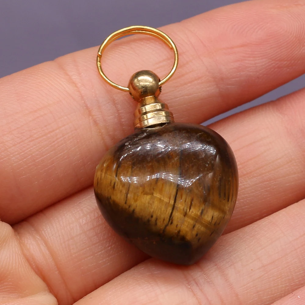 2021 Natural Stone Semi-precious Stone Tiger Eye Perfume Bottle Pendant For Making DIY Exquisite Necklace Bracelet Size 22x33mm
2021 Natural Stone Semi-precious Stone Tiger Eye Perfume Bottle Pendant For Making DIY Exquisite Necklace Bracelet Size 22x33mm