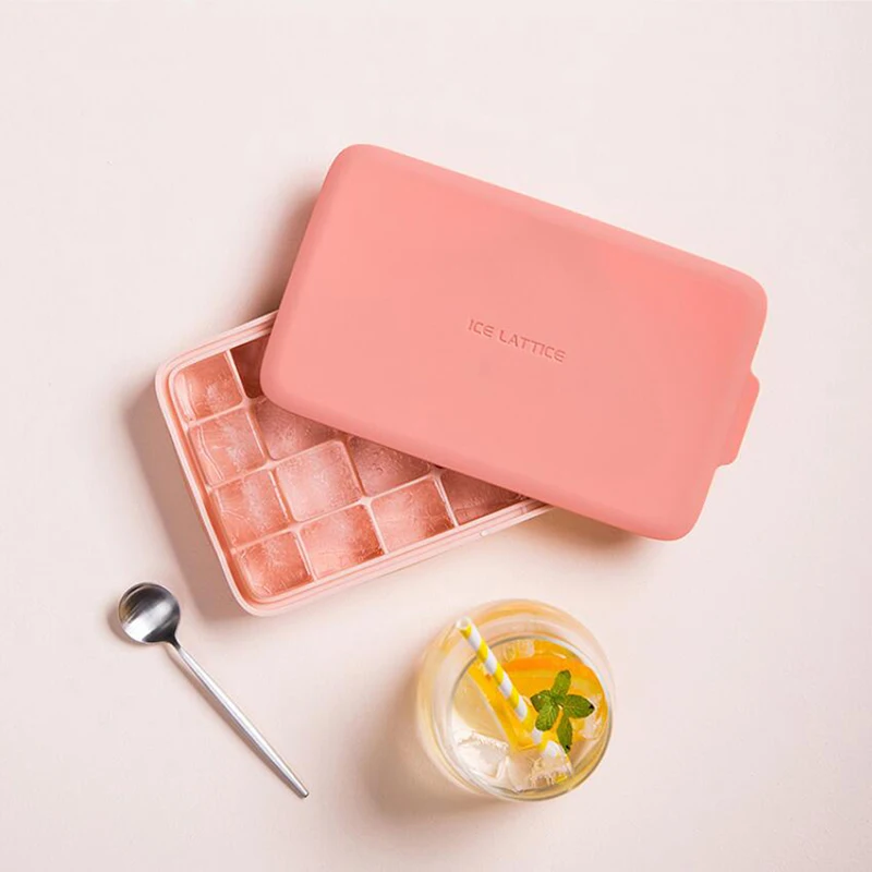 24 Grids Silicone Ice Tray Cube Maker DIY Cream Popsicle Ice Cube Maker Fruit Tray Mold Drinks Mould Square Food Grade Bar
24 Grids Silicone Ice Tray Cube Maker DIY Cream Popsicle Ice Cube Maker Fruit Tray Mold Drinks Mould Square Food Grade Bar