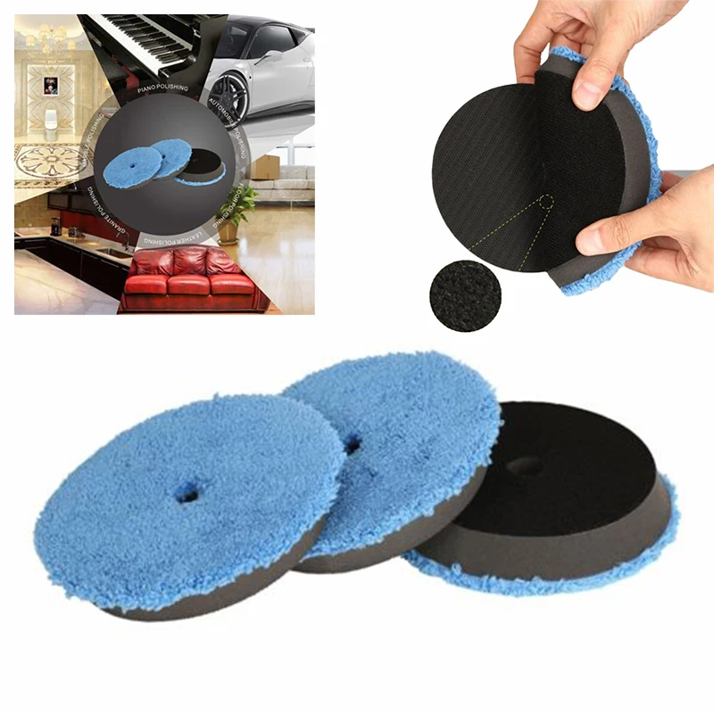 Polishing Pads 3pcs 6 Inch 150mm Fast Microfiber Finishing Pad Durable Polishing Buffing Pads For Car Polisher Tools
Polishing Pads 3pcs 6 Inch 150mm Fast Microfiber Finishing Pad Durable Polishing Buffing Pads For Car Polisher Tools