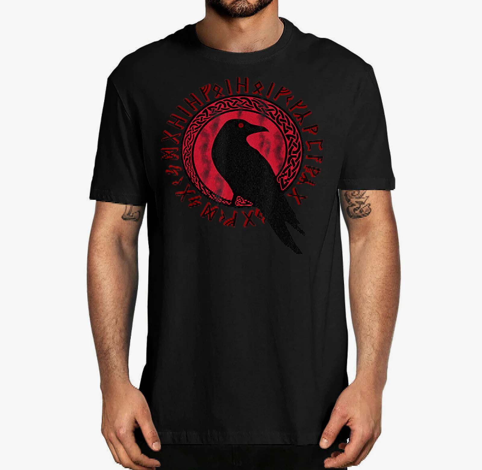 Vikings Myth Odin Ravens Huginn & Muninn T-Shirt. Summer Cotton Short Sleeve O-Neck Mens T Shirt New S-3XL
Vikings Myth Odin Ravens Huginn & Muninn T-Shirt. Summer Cotton Short Sleeve O-Neck Mens T Shirt New S-3XL