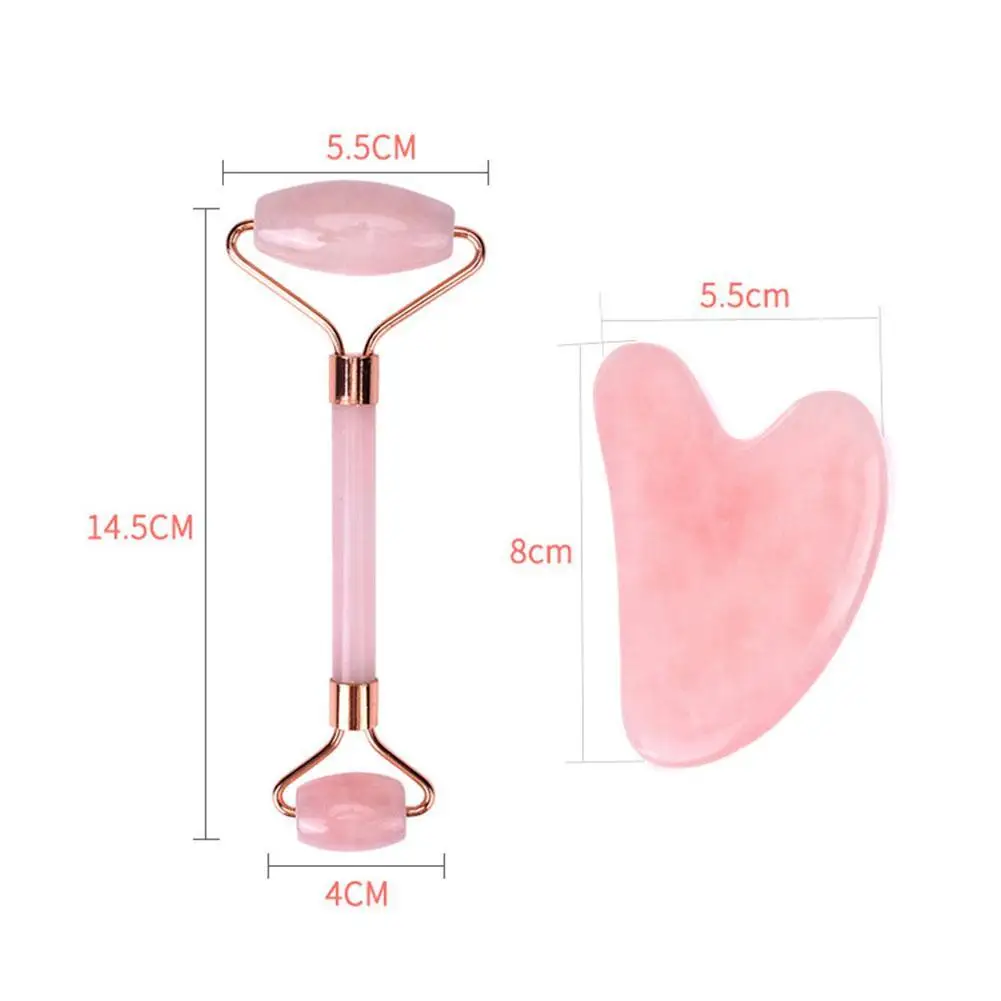 Face Massage Jade Roller Rose Quartz Natural Stone Gua Sha Slimmer Lift Wrinkle Double Chin Remover Beauty Care Slimming Tools
Face Massage Jade Roller Rose Quartz Natural Stone Gua Sha Slimmer Lift Wrinkle Double Chin Remover Beauty Care Slimming Tools