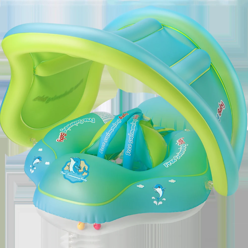Swimming Float for Kids with Detachable Canopy Sun Protection Swimming Pool Float with Inflator
Swimming Float for Kids with Detachable Canopy Sun Protection Swimming Pool Float with Inflator