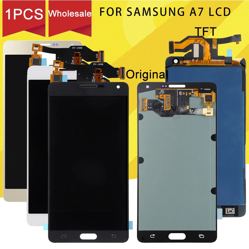 Dinamico продвижение A700 Lcd для Samsung Galaxy A7 2015 LCD A700F A700K дисплей сенсорный экран