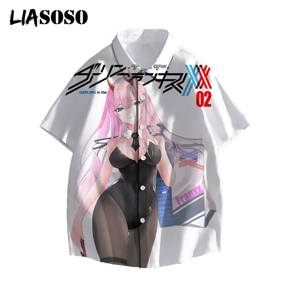 LIASOSO Zero Two Sexy Stockings Girls DARLING in the FRANXX 3D Print Japanese Anime Shirt Streetwear Women Men Short Sleeve Tops
LIASOSO Zero Two Sexy Stockings Girls DARLING in the FRANXX 3D Print Japanese Anime Shirt Streetwear Women Men Short Sleeve Tops