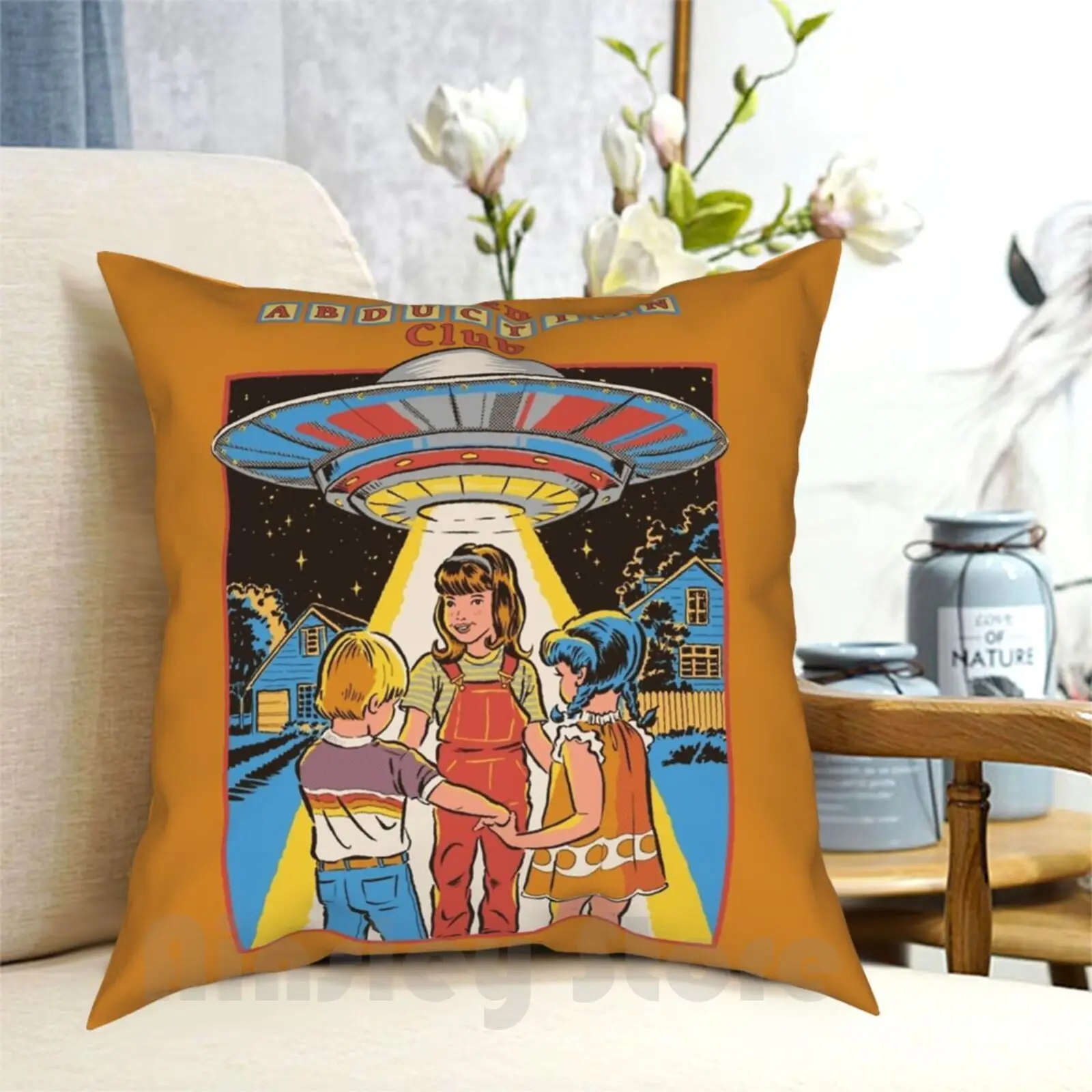 Abduction Club Pillow Case Printed Home Soft Throw Pillow Humor Ufo Sci Fi Science Fiction 80S Vintage Retro Books 70S
Abduction Club Pillow Case Printed Home Soft Throw Pillow Humor Ufo Sci Fi Science Fiction 80S Vintage Retro Books 70S