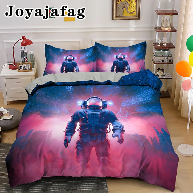 3D Astronaut Printing Bedding Set For Adults Kids Gifts Twin Queen King Size Luxury Duvet Cover With Pillowcase 2/3pcs Bed Set
3D Astronaut Printing Bedding Set For Adults Kids Gifts Twin Queen King Size Luxury Duvet Cover With Pillowcase 2/3pcs Bed Set