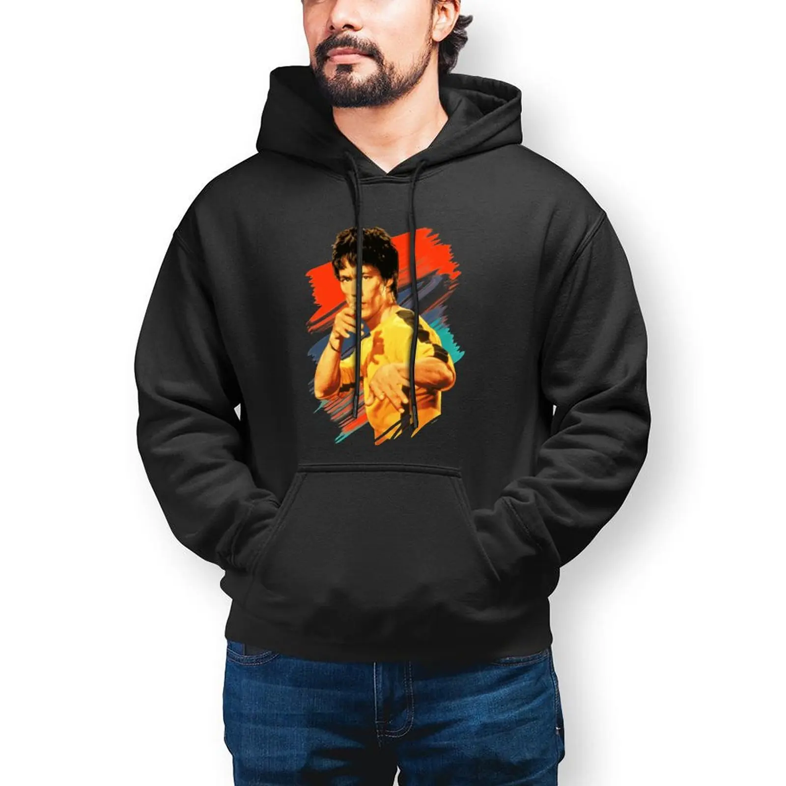 Bruce Lee Kung Fu Hoodies Action Movie Star Winter Cotton Hoodie Stylish Outdoor Oversized Pullover Hoodie Men
Bruce Lee Kung Fu Hoodies Action Movie Star Winter Cotton Hoodie Stylish Outdoor Oversized Pullover Hoodie Men