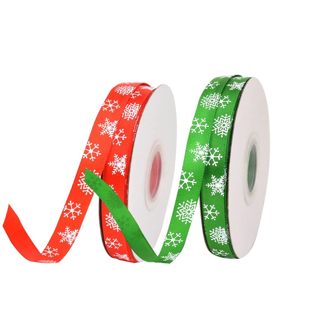 2pcs Christmas Satin Decorative Silk Ribbon Snowflake Polyester Package Band Roll Xmas New Year Party Ornament
2pcs Christmas Satin Decorative Silk Ribbon Snowflake Polyester Package Band Roll Xmas New Year Party Ornament