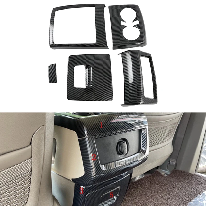 Carbon Fiber Car Armrest Box Rear Air Vent Frame Trim Cover for Kia Carnival KA4 2020 2021 2022
Carbon Fiber Car Armrest Box Rear Air Vent Frame Trim Cover for Kia Carnival KA4 2020 2021 2022