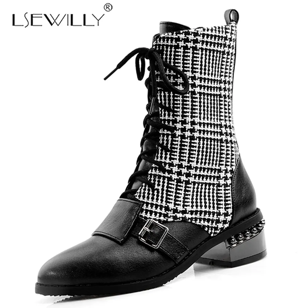 Lsewilly INS/женские ботильоны; Большие размеры 32-48; Уличные полусапожки; Осенне-зимние ботинки; Бархатные Ботинки Martin в клетку; K85
Lsewilly INS/женские ботильоны; Большие размеры 32-48; Уличные полусапожки; Осенне-зимние ботинки; Бархатные Ботинки Martin в клетку; K85