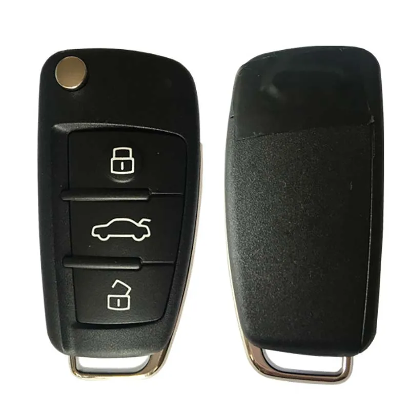 

CN008023 For Audi Q7 A6 S6 2006+ Flip Smart Remote Car Key Control 3 Buttons 8E chip 868MHz HU66 4F0 837 220 R/4F0 837 220 AK