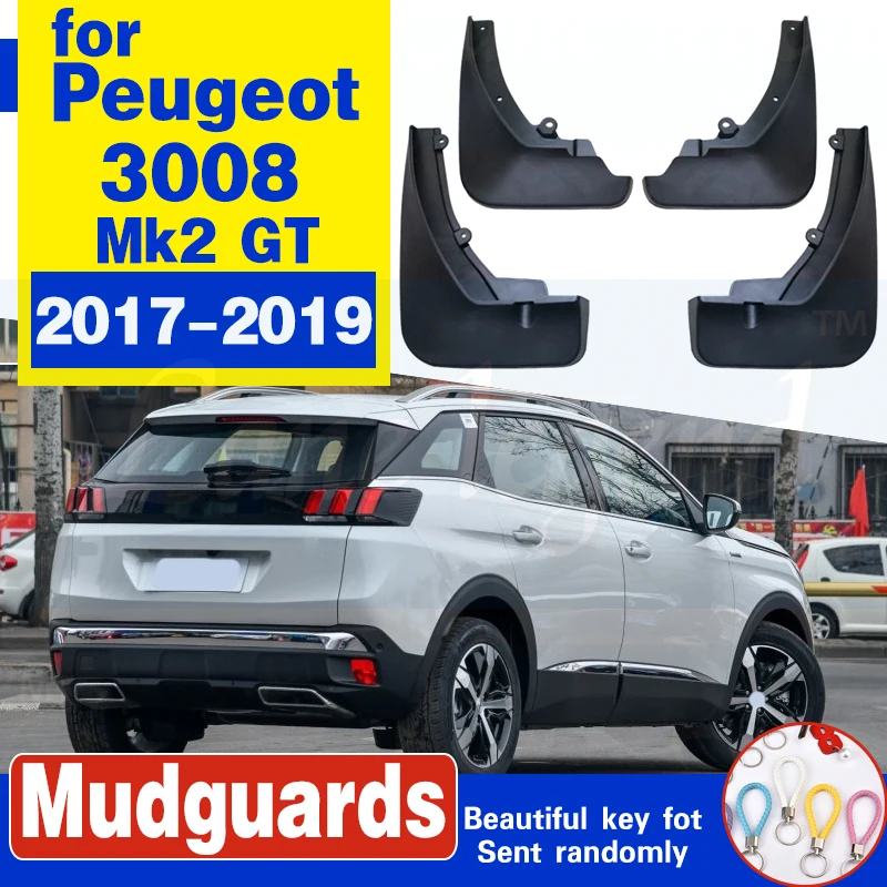 4Pcs Car Front Rear Mud Flap Mudguards Splash Guards For Peugeot 3008 Mk2 GT 2017 2018 2019
4Pcs Car Front Rear Mud Flap Mudguards Splash Guards For Peugeot 3008 Mk2 GT 2017 2018 2019