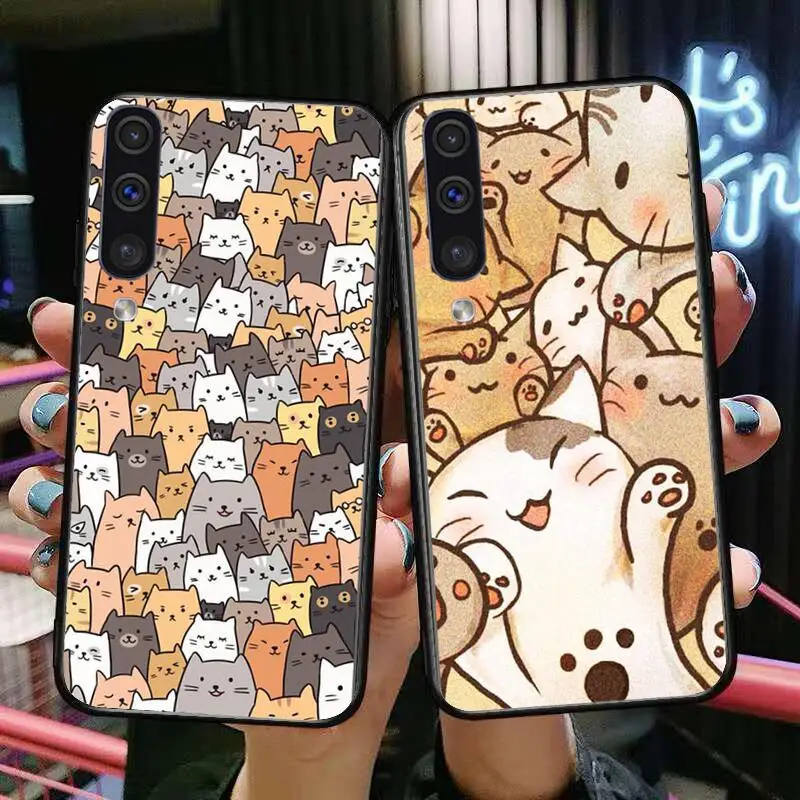 cute cartoon cat Phone cover hull For SamSung Galaxy S8 S9 S10E S20 S21 S5 S30 Plus S20 fe 5G Lite Ultra black soft case
cute cartoon cat Phone cover hull For SamSung Galaxy S8 S9 S10E S20 S21 S5 S30 Plus S20 fe 5G Lite Ultra black soft case