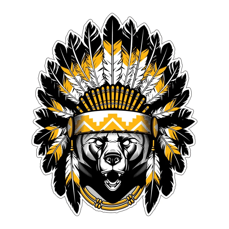 Patriarch Style Bear Power Badge Motorcycle PVC Sticker Decal
Patriarch Style Bear Power Badge Motorcycle PVC Sticker Decal
