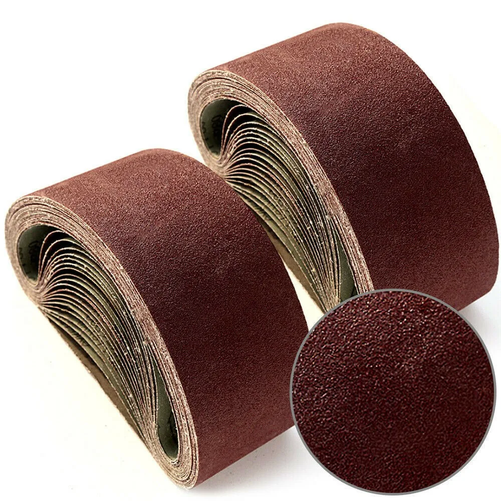 10pcs Set Sanding Belts 50x686mm Mixed 60/120/150/240 Grit Aluminium Oxide For Grinding Polishing Abrasive Tools
10pcs Set Sanding Belts 50x686mm Mixed 60/120/150/240 Grit Aluminium Oxide For Grinding Polishing Abrasive Tools