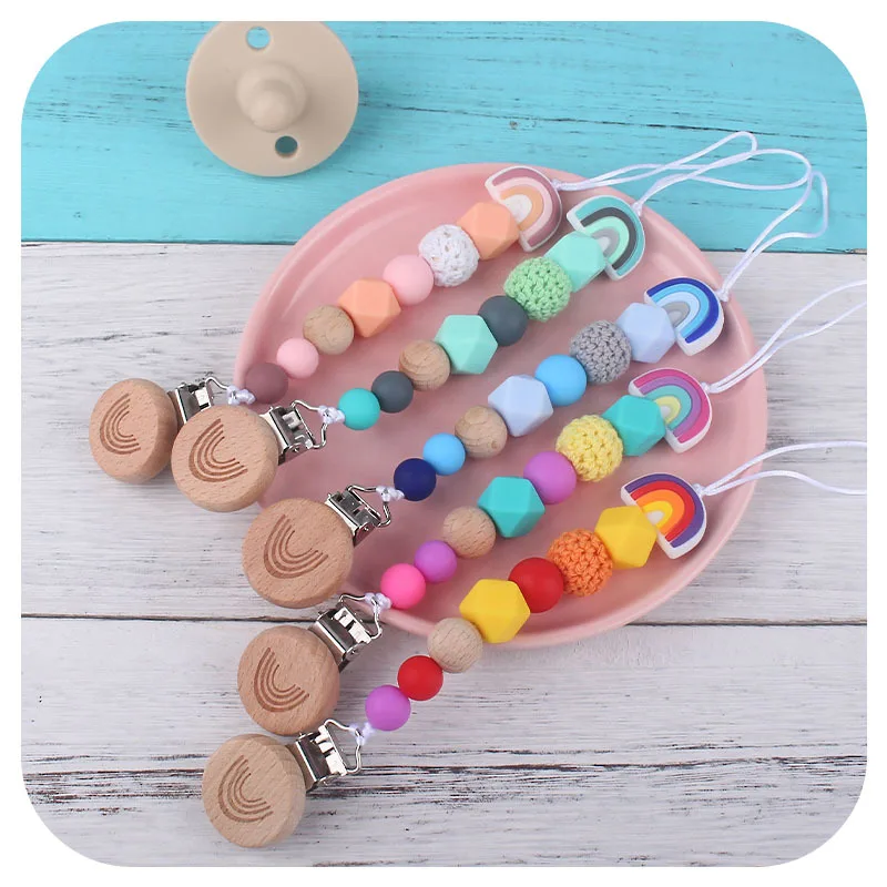 Baby Anti-drop Chain Silicone Beads Pacifier Clips Infant Nipple Appease Soother Chain Clips Dummy Holder Nipple Clip Baby Stuff
Baby Anti-drop Chain Silicone Beads Pacifier Clips Infant Nipple Appease Soother Chain Clips Dummy Holder Nipple Clip Baby Stuff