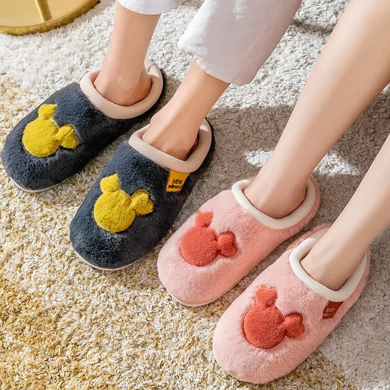 тапочки Cute Mq Home Women Men Warm Slippers Winter Plush Indoor Bedroom Cotton Shoes Non-slip Cartoon Animal Lovers Furry Fur
тапочки Cute Mq Home Women Men Warm Slippers Winter Plush Indoor Bedroom Cotton Shoes Non-slip Cartoon Animal Lovers Furry Fur