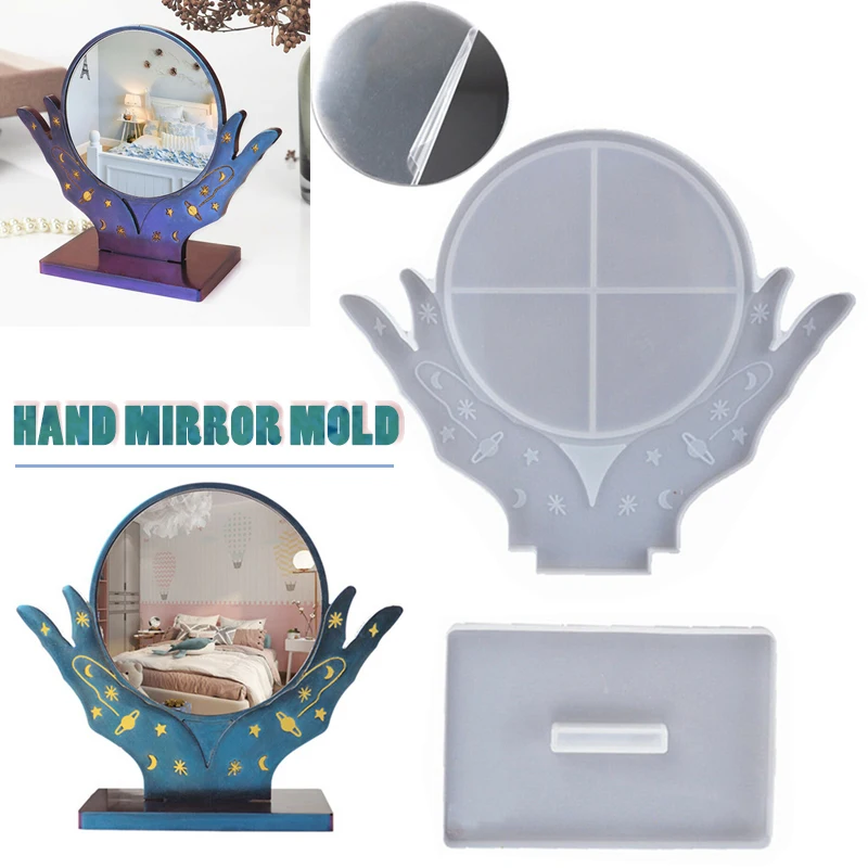 Makeup Mirror Shell Silicone Mould DIY Crystal Resin Epoxy Mould European Style Mirror Casting Mold Durable Handmade Craft
Makeup Mirror Shell Silicone Mould DIY Crystal Resin Epoxy Mould European Style Mirror Casting Mold Durable Handmade Craft