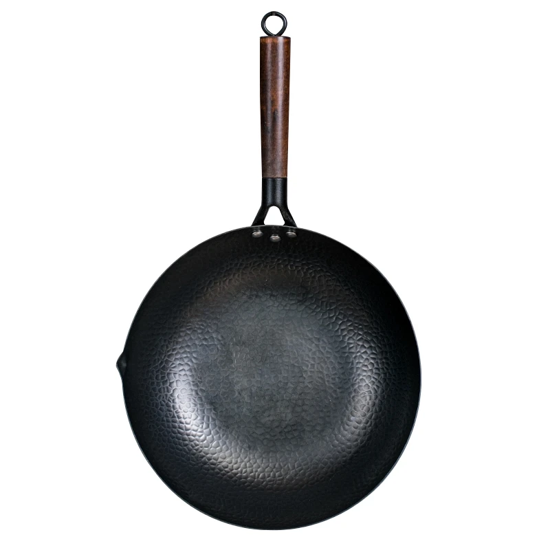 Handmade Household Iron Pot 32CM Uncoated Health Wok Non-Stick Pan Fish Scale Wok Kitchen Tools
Handmade Household Iron Pot 32CM Uncoated Health Wok Non-Stick Pan Fish Scale Wok Kitchen Tools