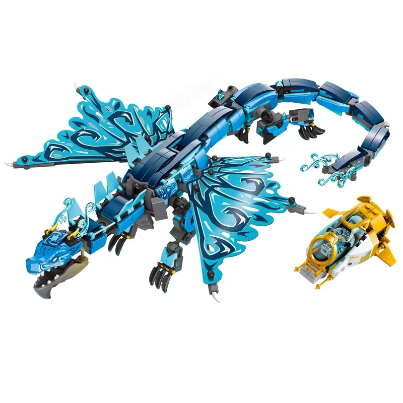749Pcs Ninja Blue Dragon Wtih 5 Figures Building Blocks Model Bricks Sets Sea Mystery Gifts Toys For Kids Children Boys
749Pcs Ninja Blue Dragon Wtih 5 Figures Building Blocks Model Bricks Sets Sea Mystery Gifts Toys For Kids Children Boys