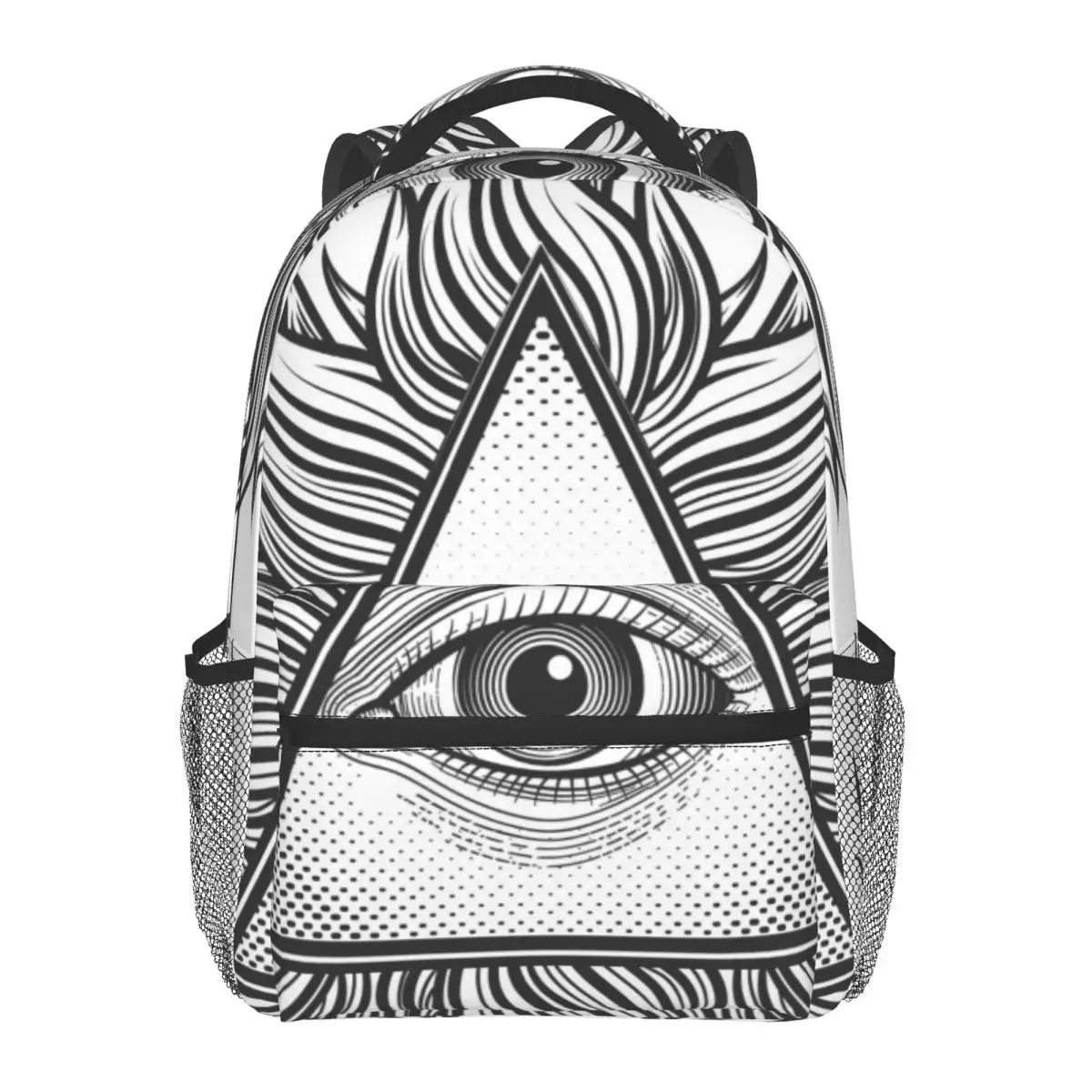 All Seeing Eye Pyramid Symbol Backpack Fashion Rucksack for Teen Students School Bag Unique Student Bookbag
All Seeing Eye Pyramid Symbol Backpack Fashion Rucksack for Teen Students School Bag Unique Student Bookbag