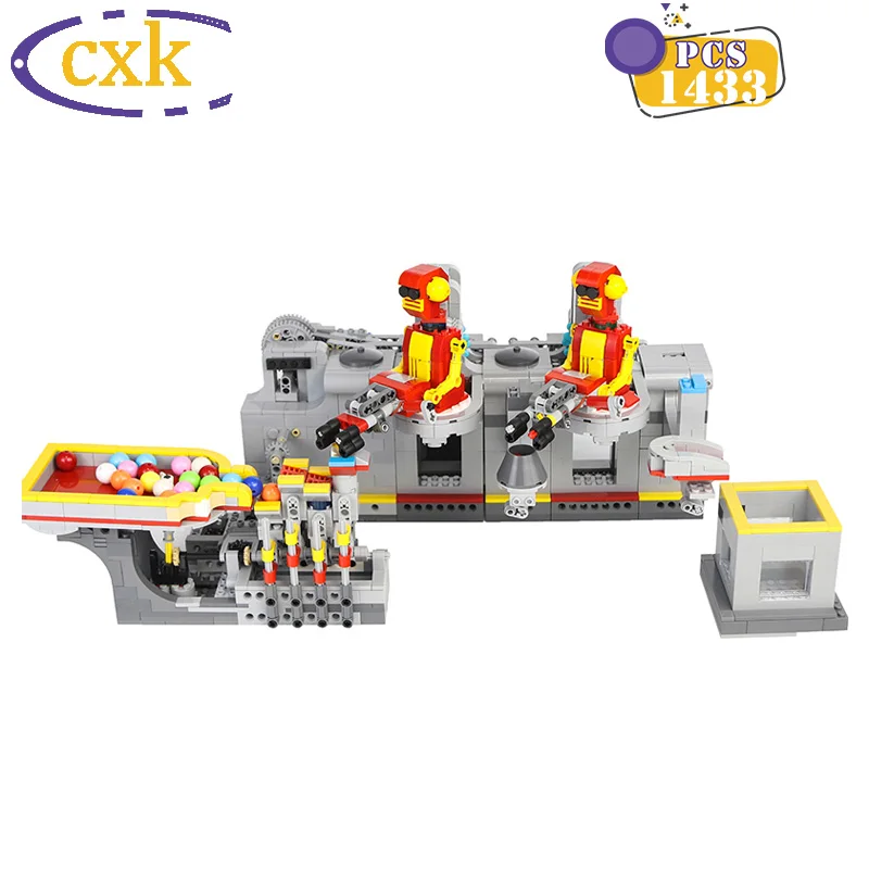 Moc High-Tech GBC Pipeline Robot Model Building Blocks Action Figures Creative Ideal Bricks Educational Toys For Children Gifts
Moc High-Tech GBC Pipeline Robot Model Building Blocks Action Figures Creative Ideal Bricks Educational Toys For Children Gifts