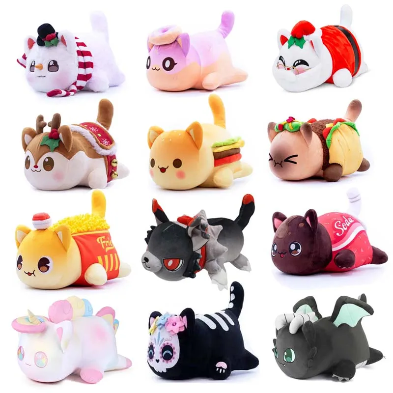 Meows Plush Doll Unicorn Cat Totoro Snowman Reindeer Santa Cat Aphmau Plush Toy Sofa Decoration Kids Toy Valentine's Day Gifts
Meows Plush Doll Unicorn Cat Totoro Snowman Reindeer Santa Cat Aphmau Plush Toy Sofa Decoration Kids Toy Valentine's Day Gifts