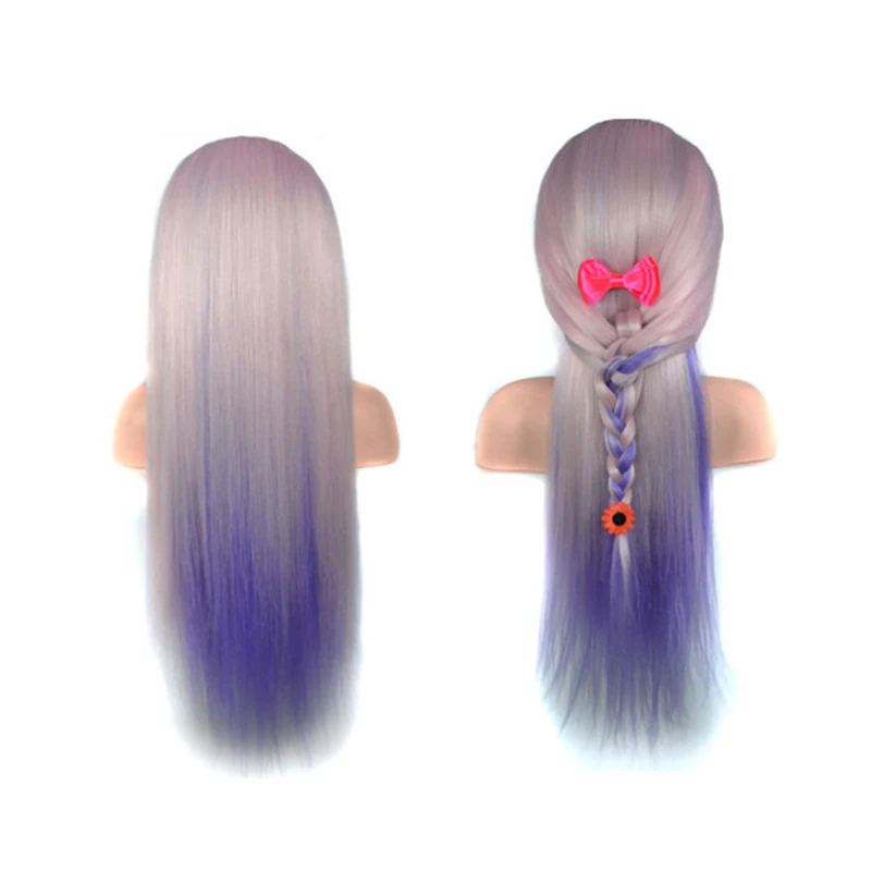 High-Temperature Fiber Long Hair Hairdressing Training Head Model for Salon Modeling Hair Woven Comprehensive Training Doll
High-Temperature Fiber Long Hair Hairdressing Training Head Model for Salon Modeling Hair Woven Comprehensive Training Doll