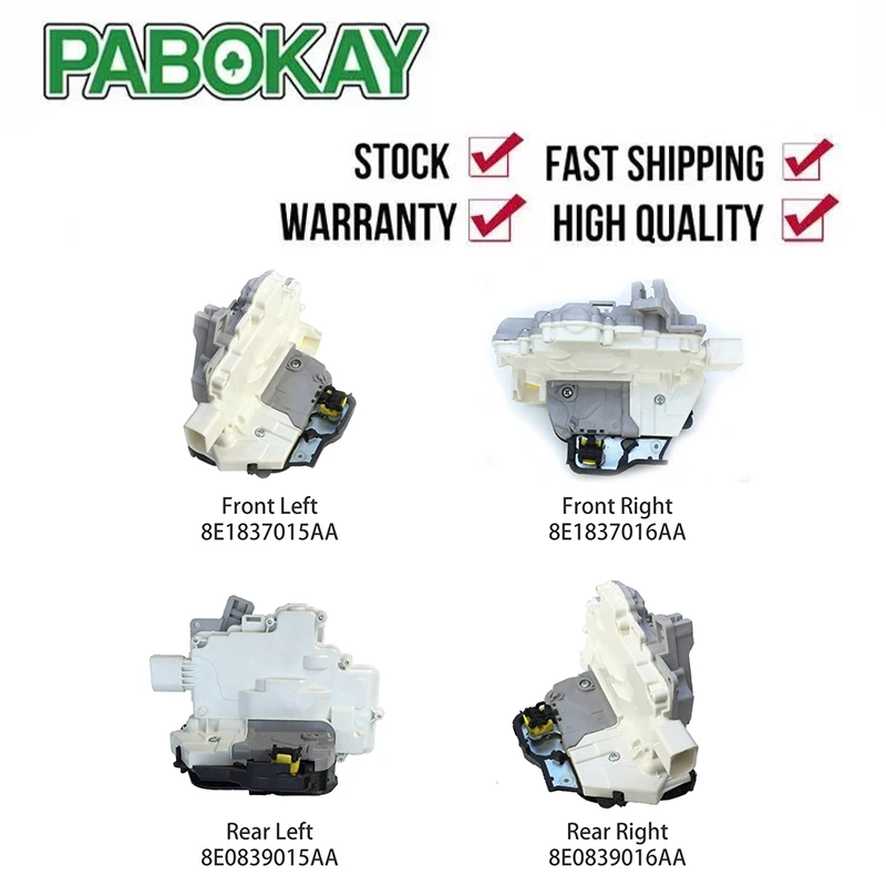 AP01 Front Rear Right Left Door Lock Latch Actuator For AUDI A3 A6 C6 Allroad A8 8E1837015AA 8E1837016AA 8E0839015AA 8E0839016AA 
AP01 Front Rear Right Left Door Lock Latch Actuator For AUDI A3 A6 C6 Allroad A8 8E1837015AA 8E1837016AA 8E0839015AA 8E0839016AA