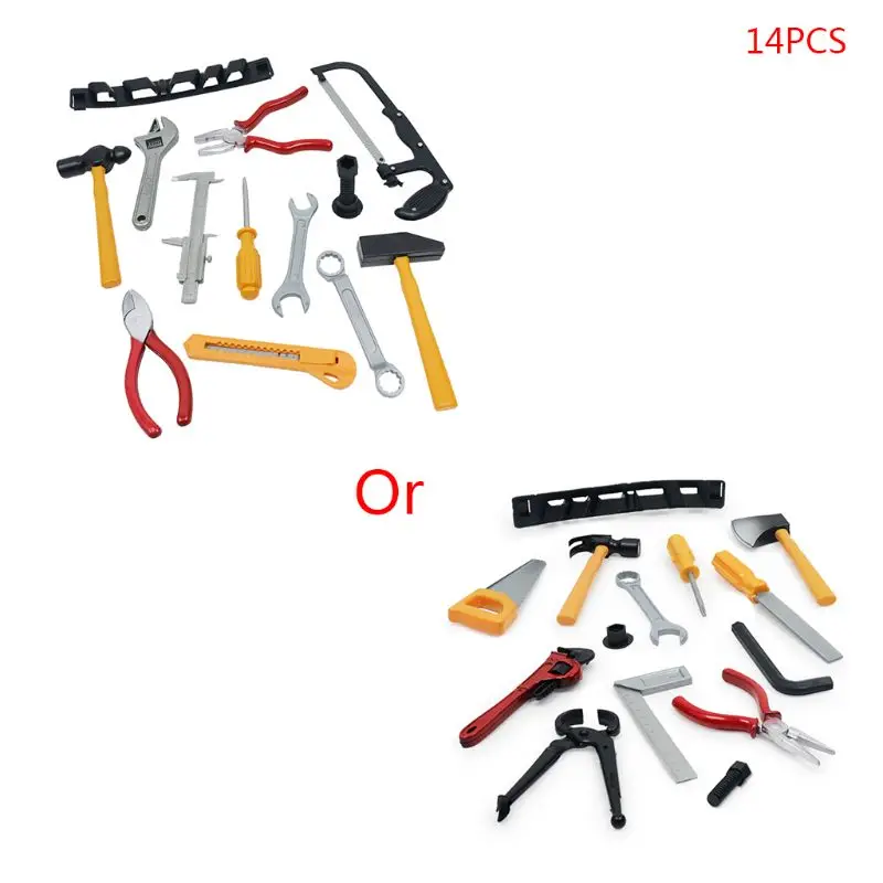 57BF 14 Pcs Set Construction Tool Set for Kids Child Career Training Activity Props Skills Development and Dress-Up Pretend Play
57BF 14 Pcs Set Construction Tool Set for Kids Child Career Training Activity Props Skills Development and Dress-Up Pretend Play