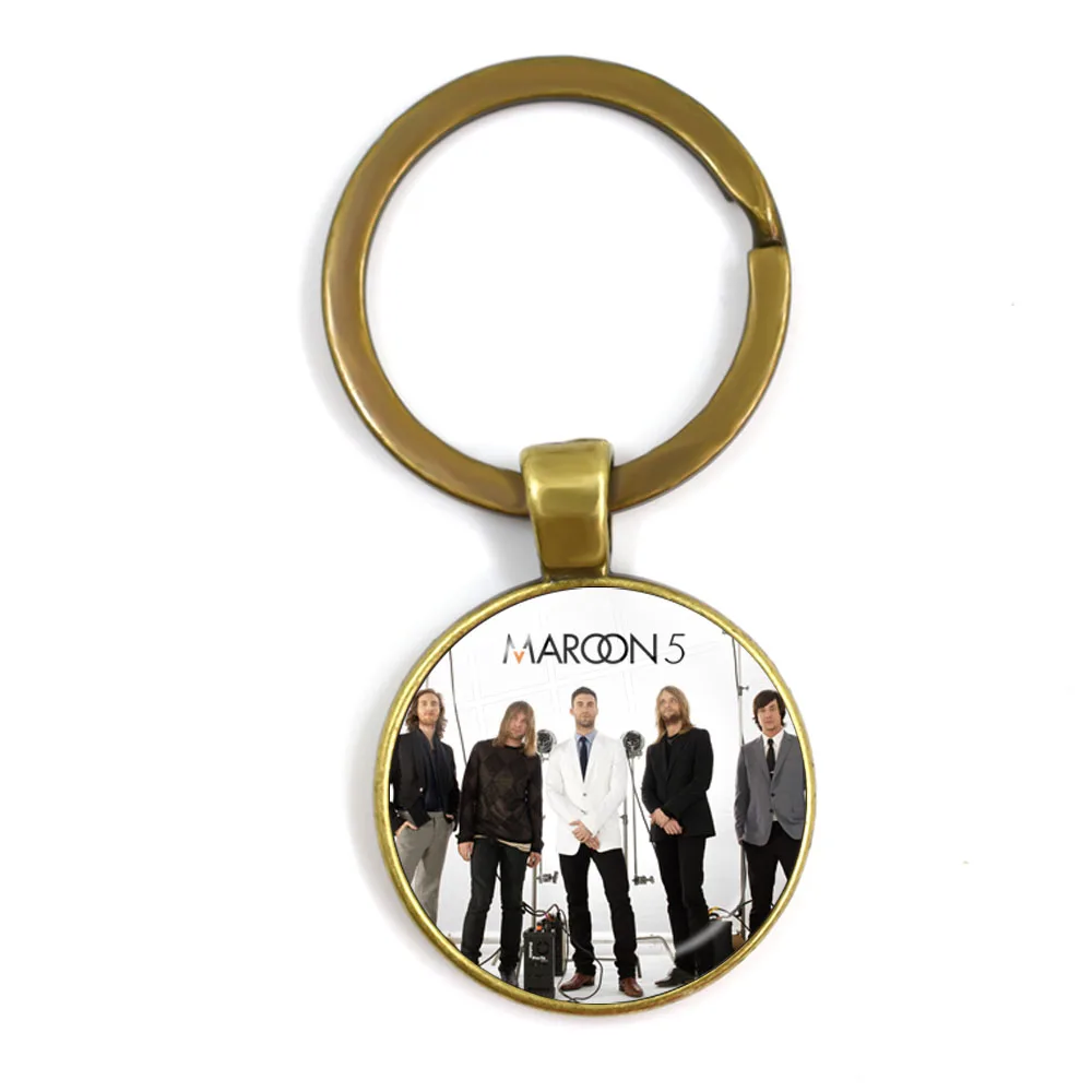 1pcs 25mm Round Glass Cabochon Handmade Maroon 5 Keychain For Fridends Backpack Buckle Rock Band For Fans Gift Keyring
1pcs 25mm Round Glass Cabochon Handmade Maroon 5 Keychain For Fridends Backpack Buckle Rock Band For Fans Gift Keyring