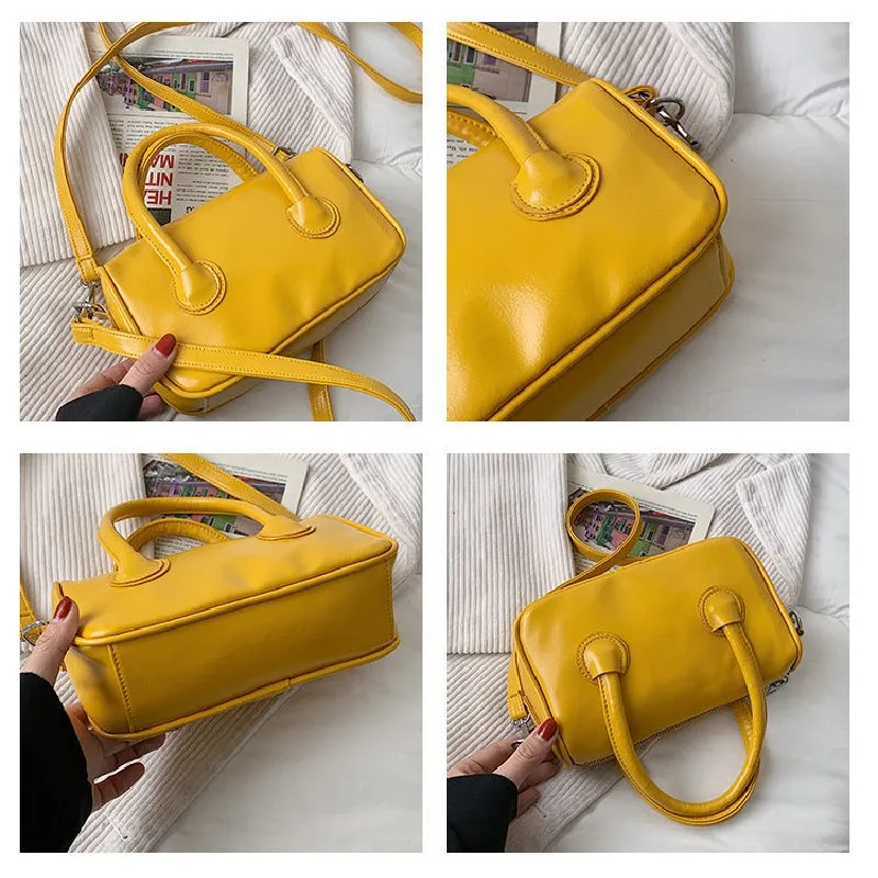 Brand Designer PU Leather Boston Bags Women 2021 Spring/summer Fashion Totes Large Capacity Shoulder Bag Lady Luxury Handbags
Brand Designer PU Leather Boston Bags Women 2021 Spring/summer Fashion Totes Large Capacity Shoulder Bag Lady Luxury Handbags