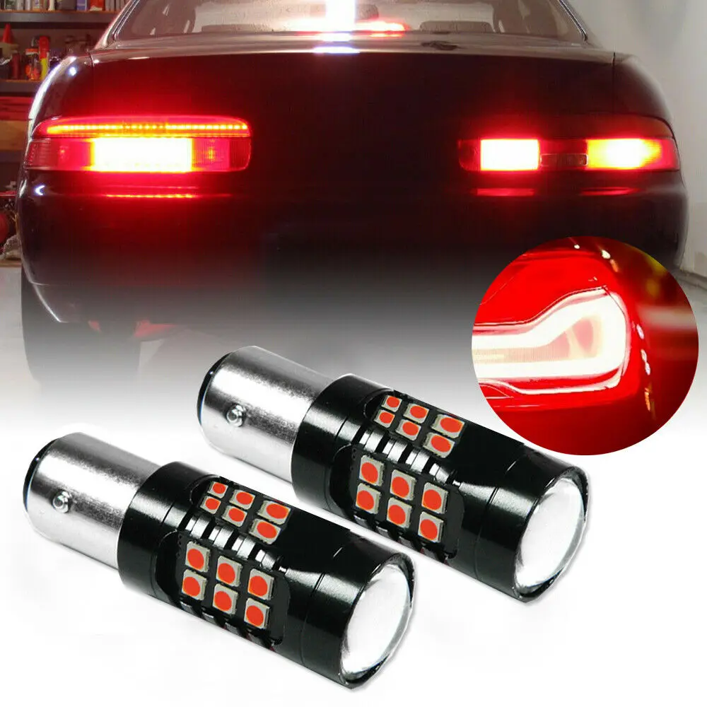 2x 1157 7443 3157 LED Strobe Flashing 3 Times Stop Bulbs Tail Blinking Light Turn Signal Lamp High Quality Lights
2x 1157 7443 3157 LED Strobe Flashing 3 Times Stop Bulbs Tail Blinking Light Turn Signal Lamp High Quality Lights