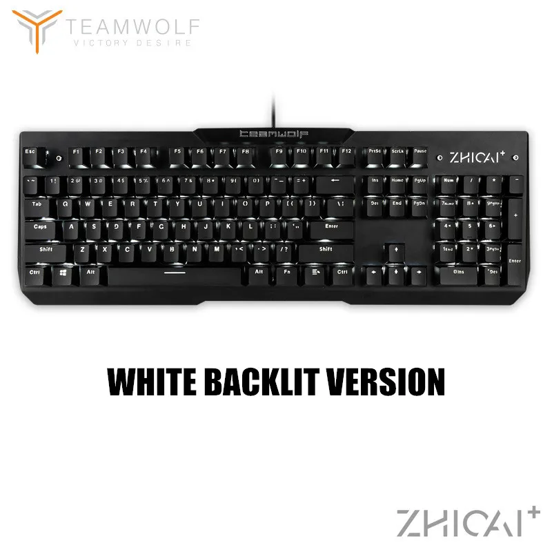 Gaming Mechanical Keyboard Optical switch Waterproof 104 key Anti-ghosting LED Backlit USB Wired Keyboard For Gamer PC Laptop
Gaming Mechanical Keyboard Optical switch Waterproof 104 key Anti-ghosting LED Backlit USB Wired Keyboard For Gamer PC Laptop