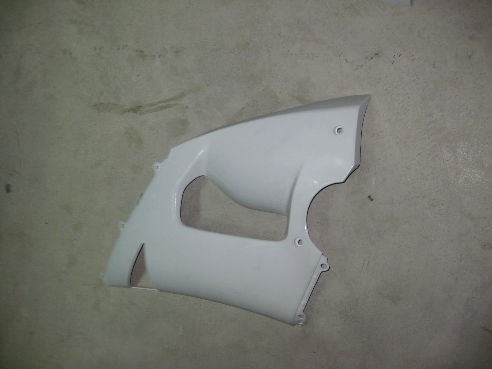 

Unpainted Fairing Left upon Side Cover Panlel Fit For Kawasaki Ninja ZX636 ZX600 ZX6R ZX-6R 2005 2006