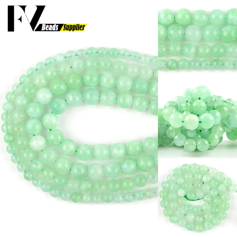 6mm/8mm/10mm Natural Green Jades Stone Loose Spacer Round Beads For Jewelry Making DIY Bracelets Necklace Needlework 15"
6mm/8mm/10mm Natural Green Jades Stone Loose Spacer Round Beads For Jewelry Making DIY Bracelets Necklace Needlework 15"
