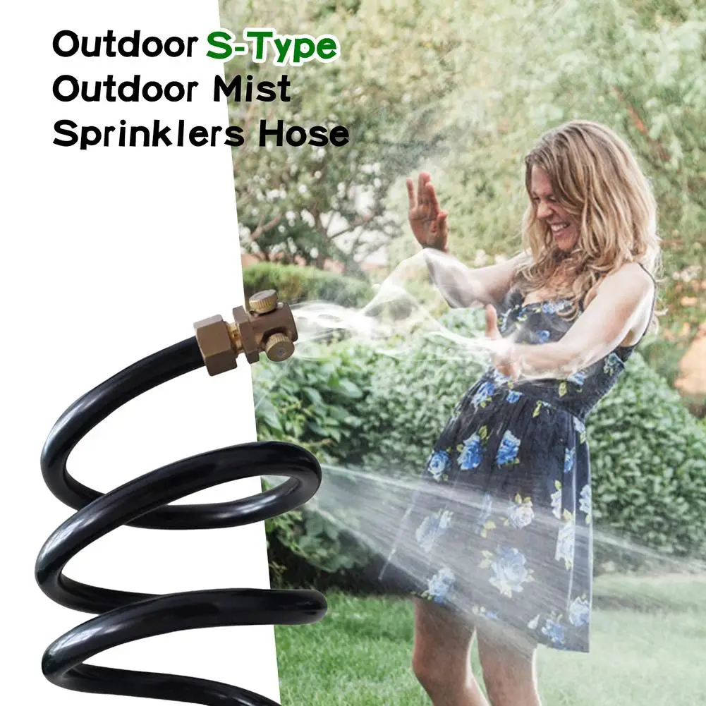 Water Misting Cooling System Mist Sprinkler Nozzle Outdoor Garden Patio Greenhouse Plants Spray Fog Hose Watering Kit
Water Misting Cooling System Mist Sprinkler Nozzle Outdoor Garden Patio Greenhouse Plants Spray Fog Hose Watering Kit