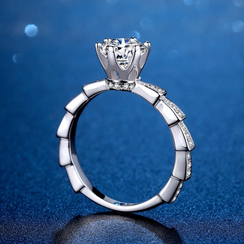 High-end S925 Sterling Silver Passed Diamond Test Perfect Cut 1ct 2ct Color Moissanite Rings Sets Women Trendy Jewelry серьги
High-end S925 Sterling Silver Passed Diamond Test Perfect Cut 1ct 2ct Color Moissanite Rings Sets Women Trendy Jewelry серьги