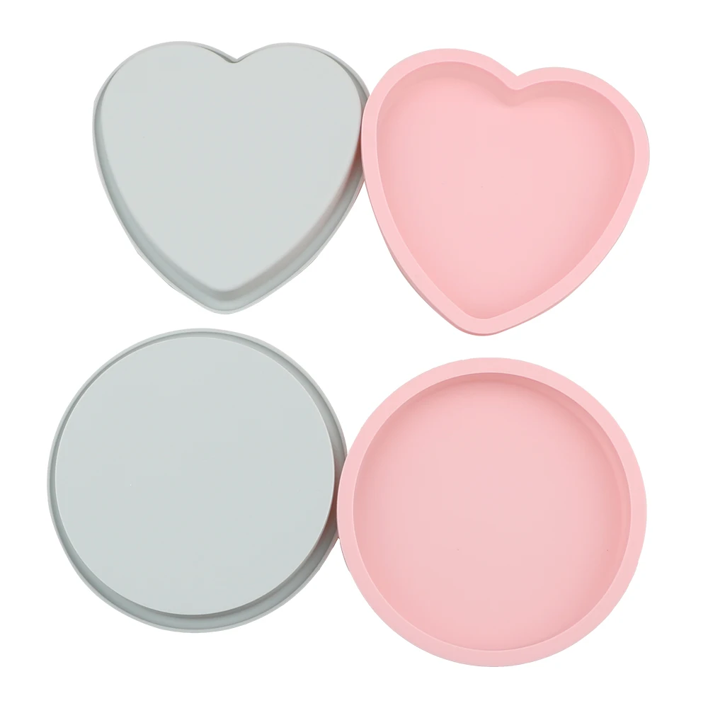 6 Inch Silicone Layered Cake Heart Round Shape Mold Non-stick Baking Pan Tools Kitchen Bakeware Mousse DIY Dessert Baking Mold
6 Inch Silicone Layered Cake Heart Round Shape Mold Non-stick Baking Pan Tools Kitchen Bakeware Mousse DIY Dessert Baking Mold